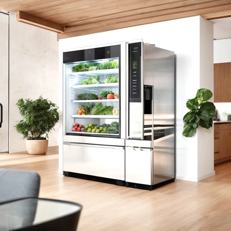 AI搭載冷蔵庫とアドオンのイメージ